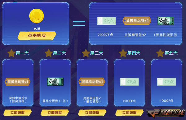 穿越火线灵狐的约定6月_穿越火线灵狐的约定活动_CF新会员专属奖励