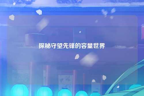 探秘守望先锋的容量世界